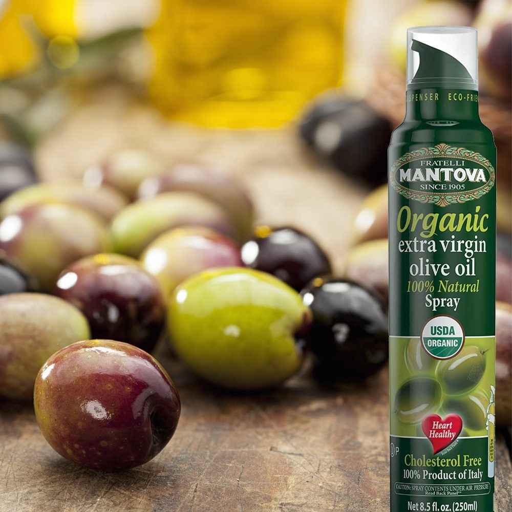 Fine Italian Food - Wholesale Olive Oil - Mantova Organic Extra Virgin Olive Oil Spray, 8.5 fl. oz.1