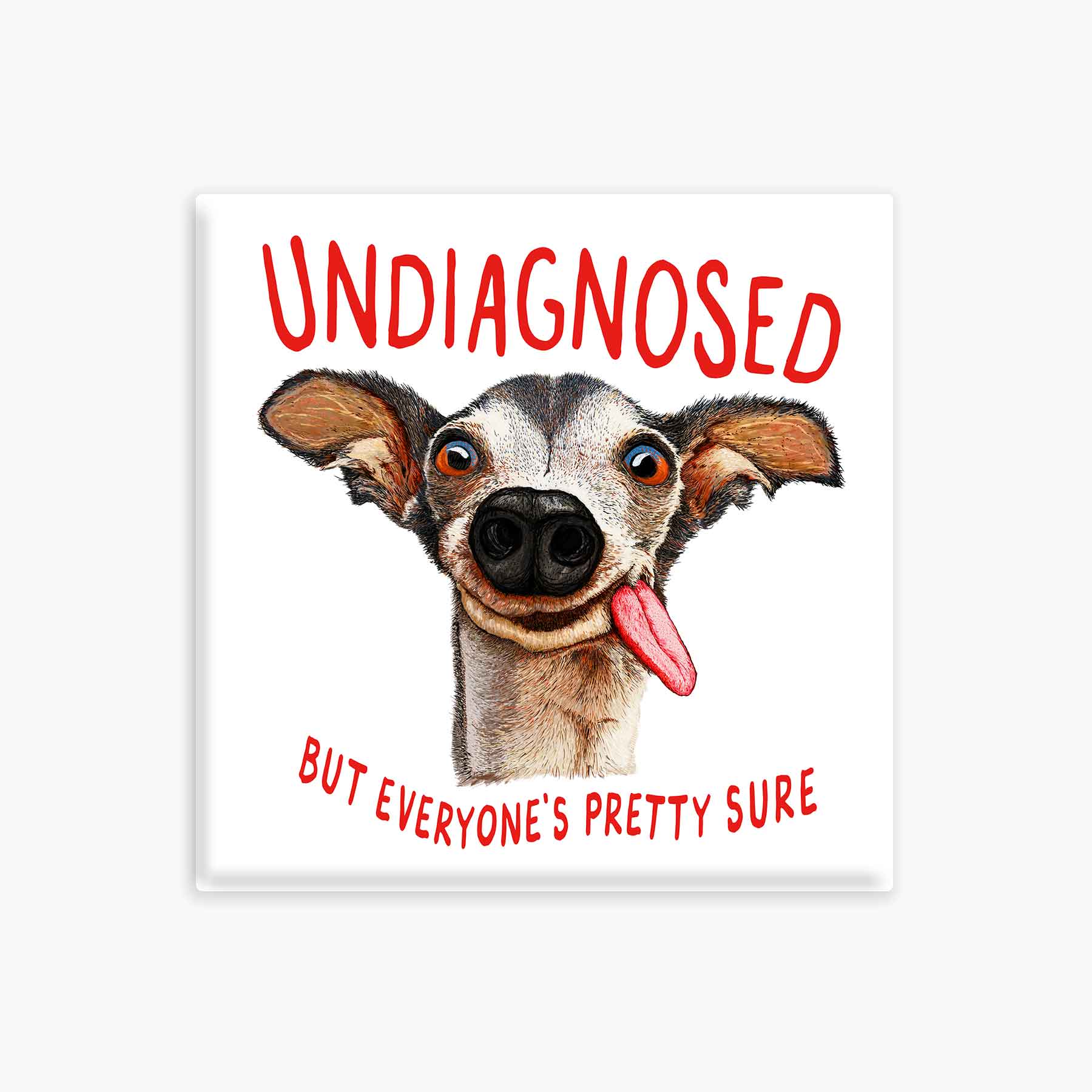 Nice Enough Stickers - Wholesale Magnet - Undiagnosed - Magnet0