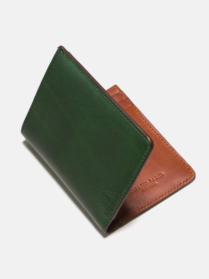 Bi-color Billfold Wallet for wholesale by Curated Basics