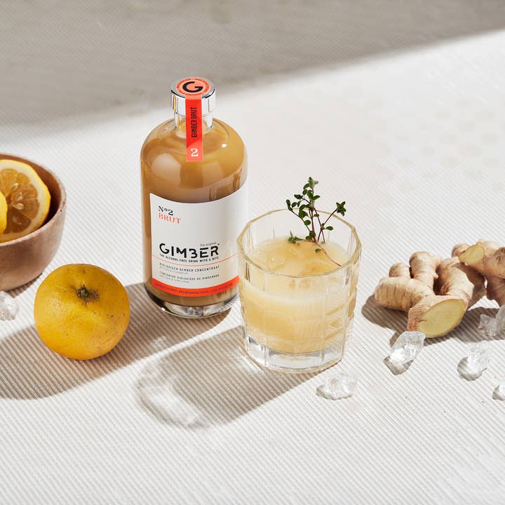 Gimber - Wholesale Non-Alcoholic Aperitif/Mocktail - GIMBER N°2 BRUT 200 ml1