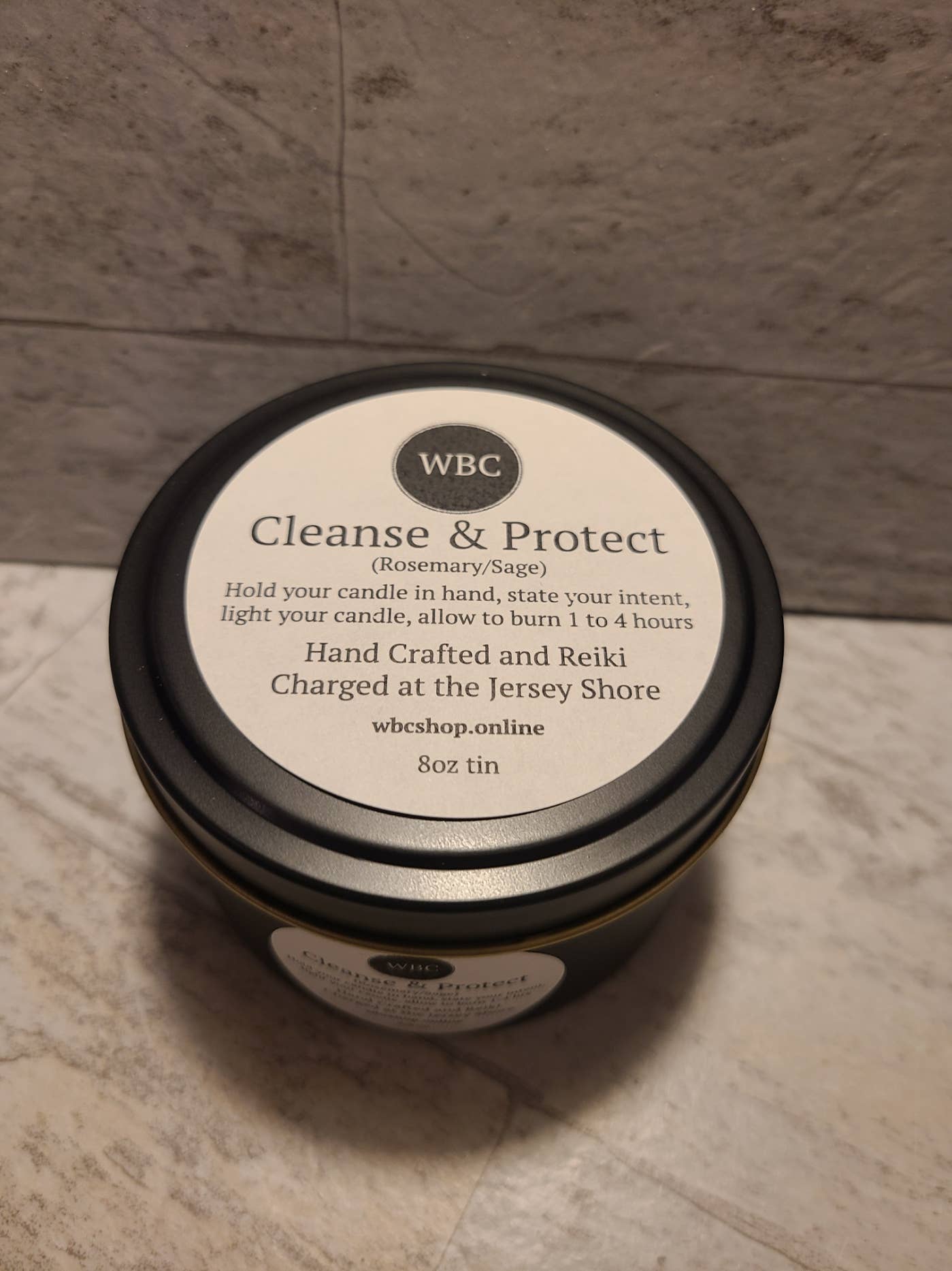 WBC Shops - Wholesale Travel Candles - Cleanse & Protect Intention Soy Candles, Energy Candles4