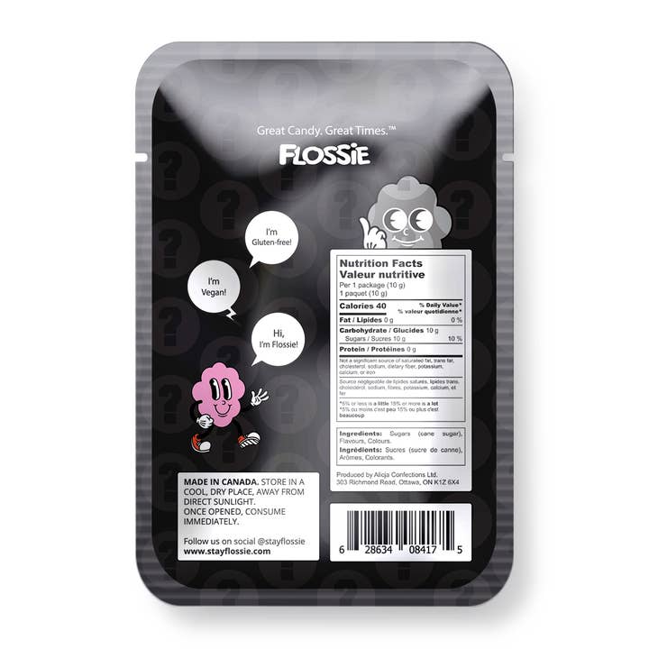 Flossie - Wholesale Cotton Candy - Mystery Flavour Cotton Candy