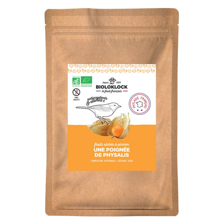 Physalis séchés snacking 15g pour la vente par Bioloklock