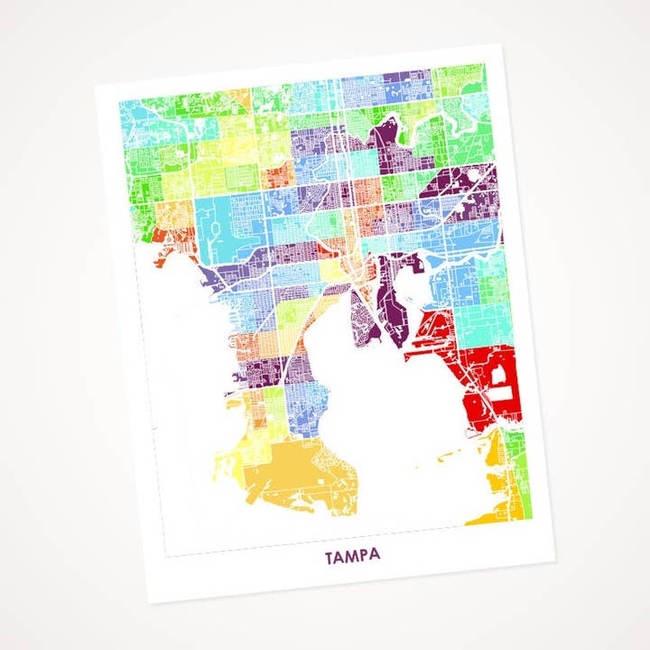 Juanitas Tampa Kort Print for engroshandel hos Juanita's Adventures