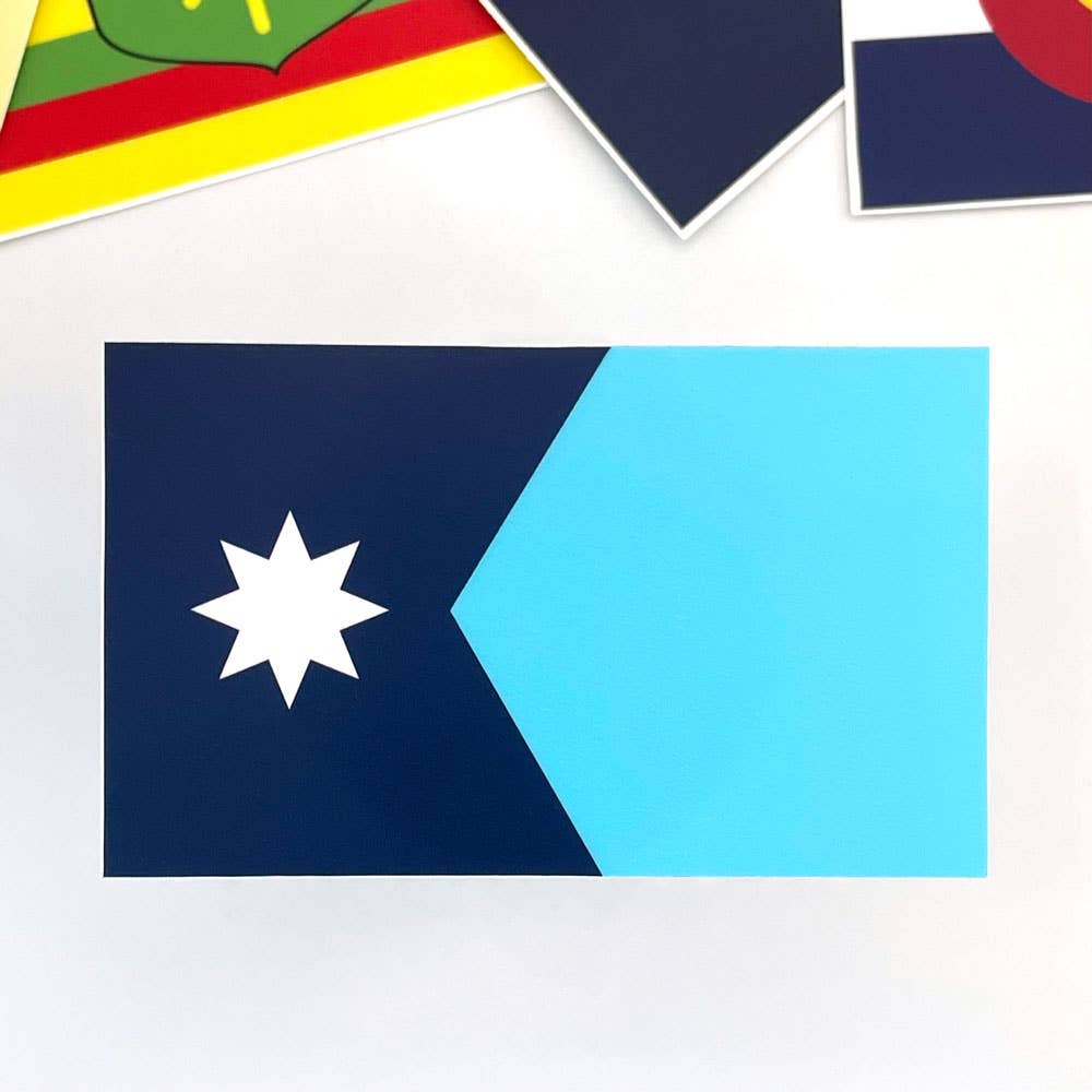 Flags For Good - Vente Autocollant - Autocollant drapeau du Minnesota0