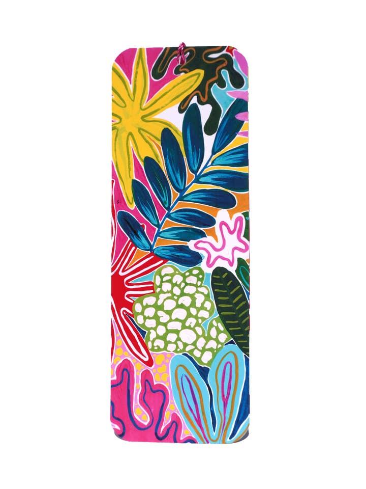 Marque-page tropical pour la vente par Lousurfacepattern