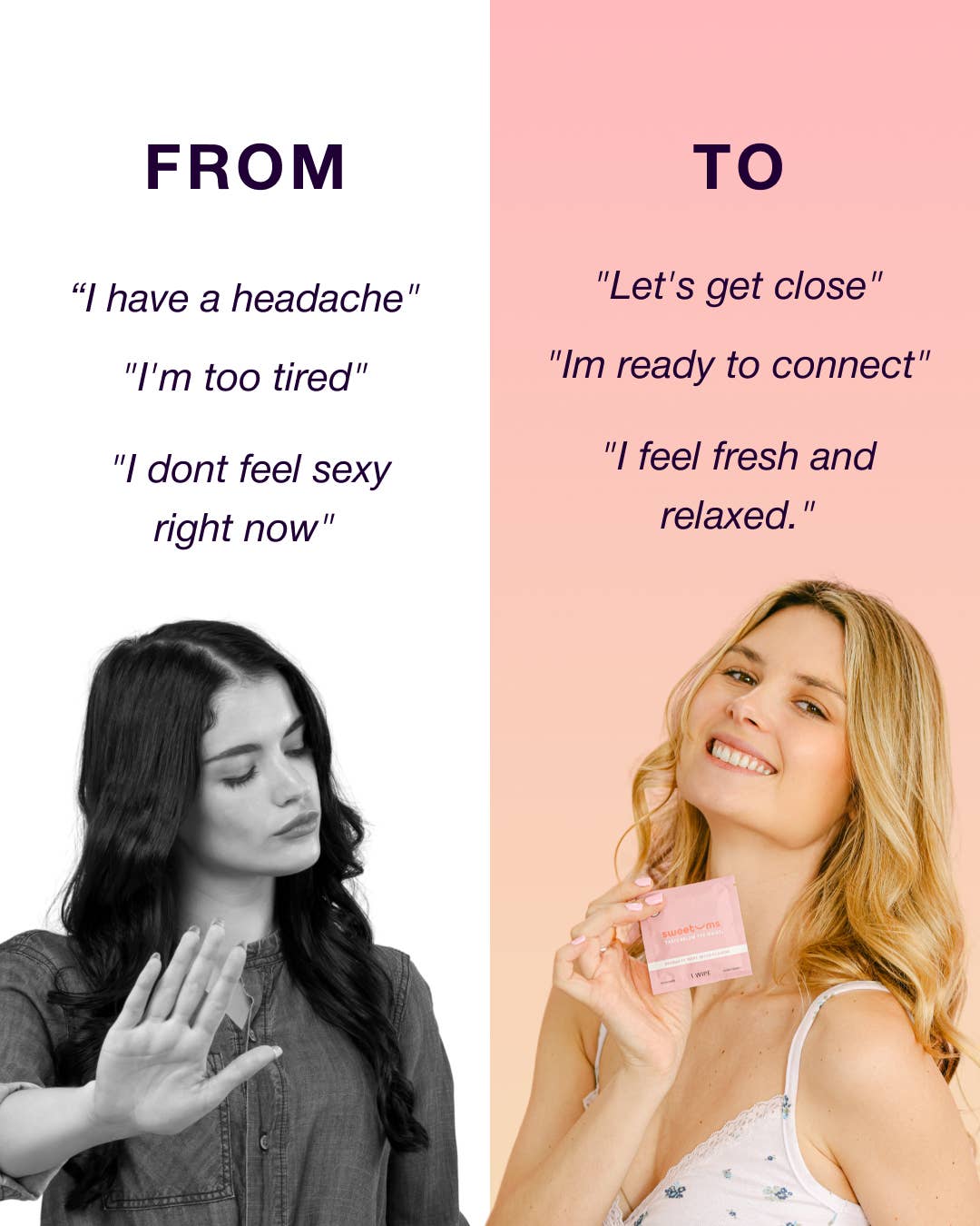 Sweetums - Wholesale Intimate Cleanser/Wipe - Grape Flavored Intimate Feminine Wipes Beauty Valentine's Da5