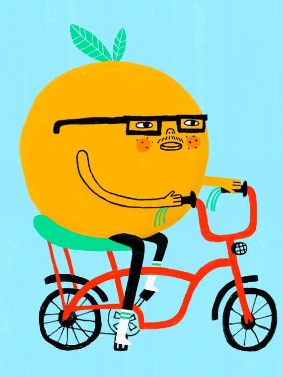 Art Print: Bobby Peels By Colin Walsh for wholesale by Tigersheep Friends