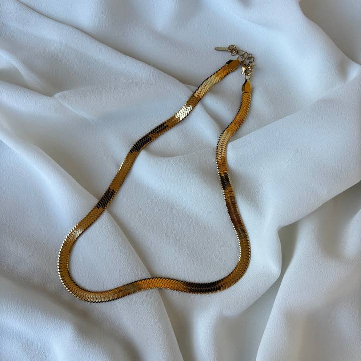 Duestelle Italia – wholesale Kedjehalsband – ORM GULD HALSBAND