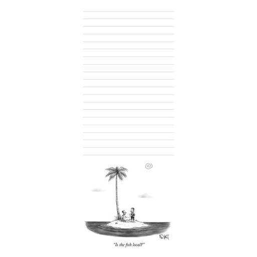 Nelson Line - Vente Blocs-notes - ÎLE DÉSERTE - BLOC-NOTES NEW YORKER1