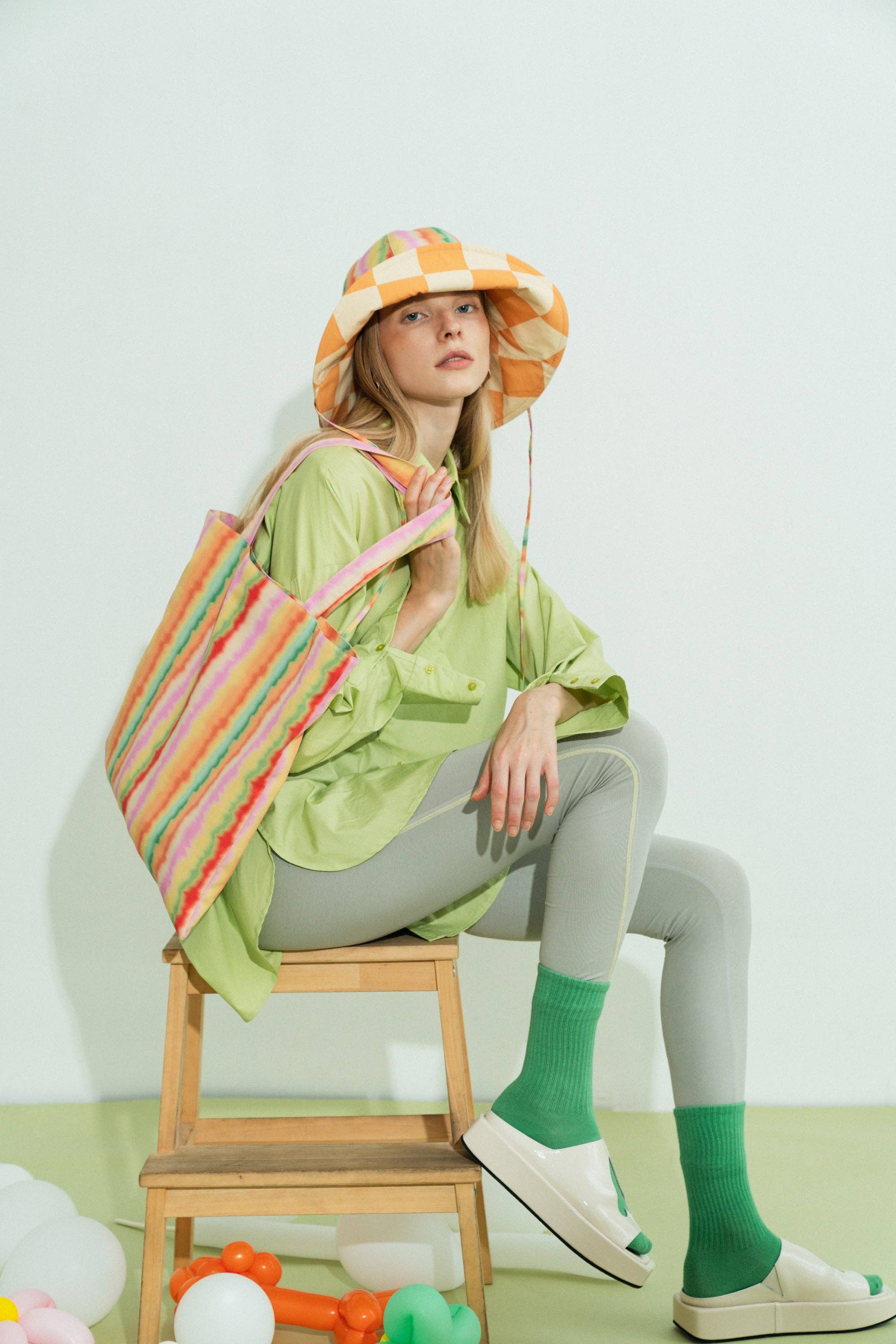 Regenbogen Wendbarer Sommerhut - für den Großhandel auf Faire1