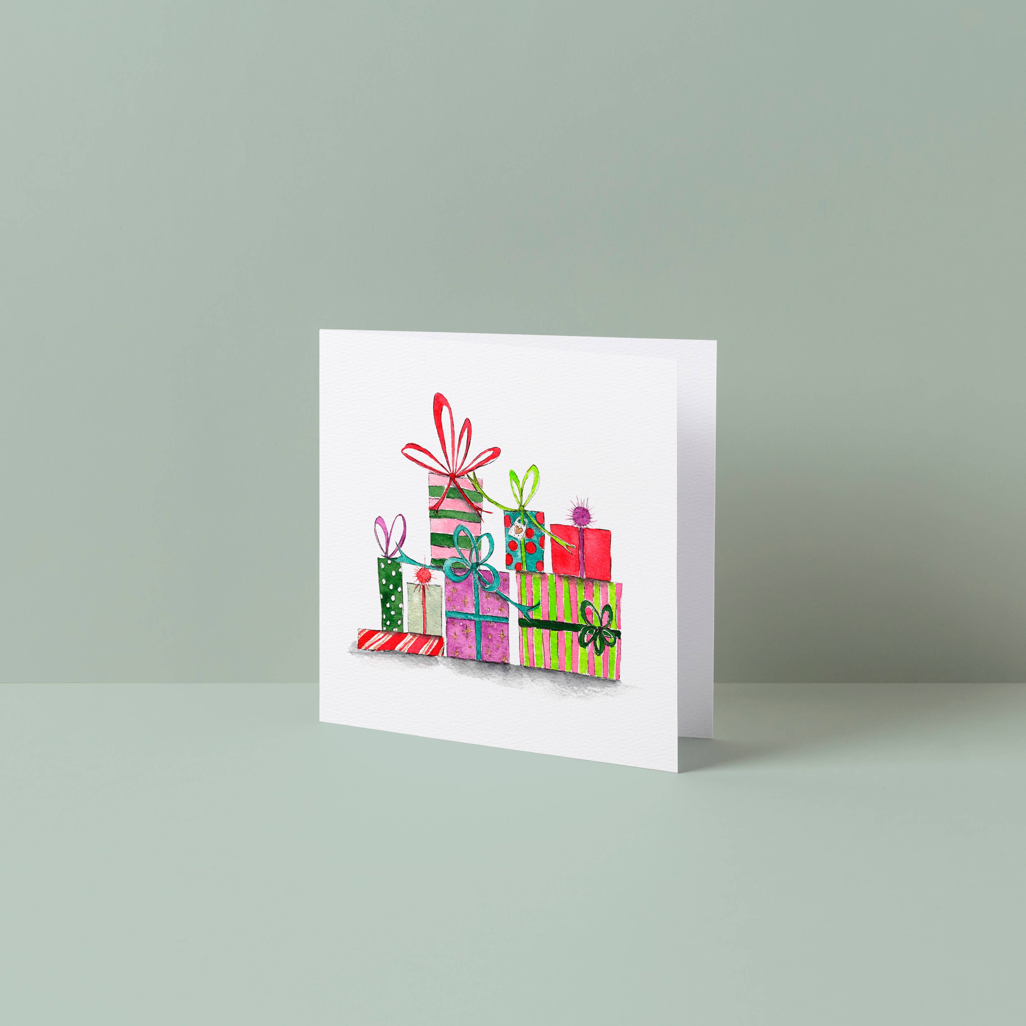 The Gnat - Wholesale Christmas Card - Presents teeny neenee