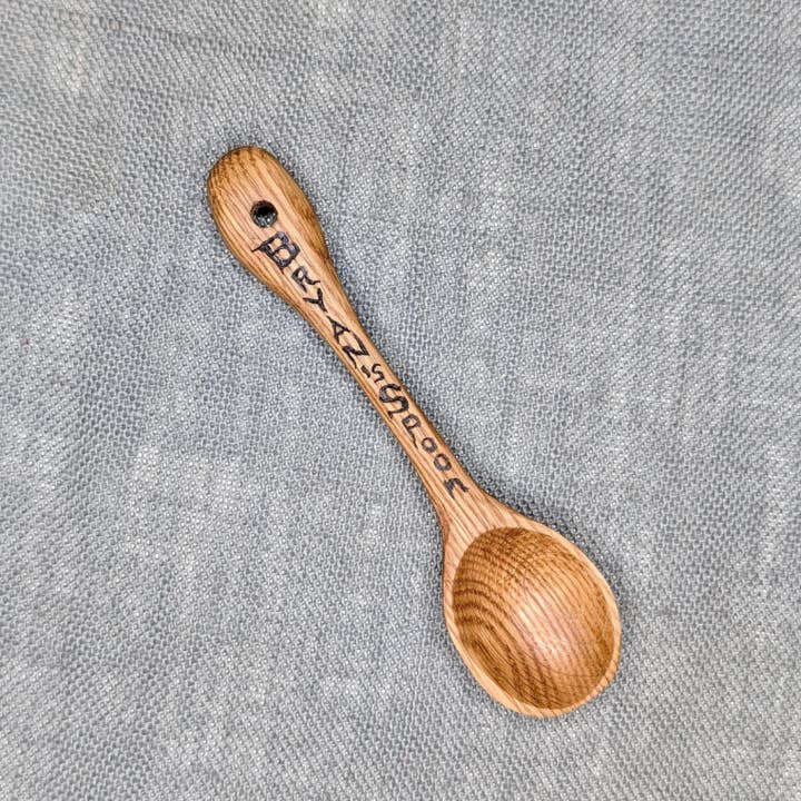 Chaos Woods - Wholesale Kitchen Spoon - Wood Spoon "Kitchen Witch" or customizable - Hand carved Oak2