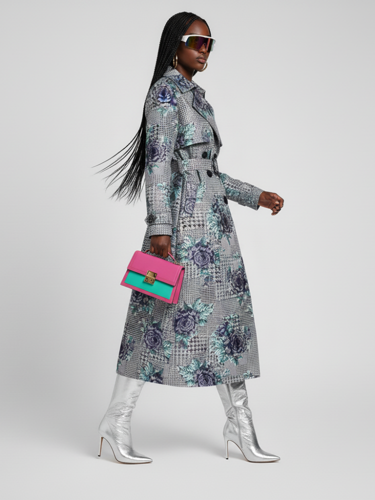 Grigio Cappotto da donna trench LOWER EAST SIDE COUTURE BYMANYC ® New York in vendita all'ingrosso su Faire1