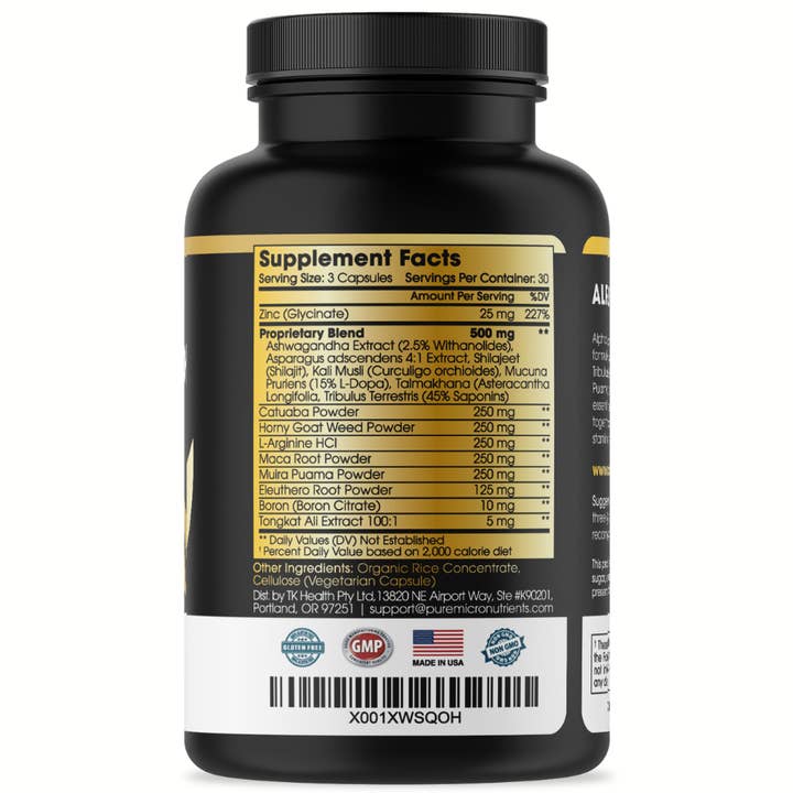 Pure Micronutrients - Wholesale Oral supplement/vitamin - Alpha Balance1