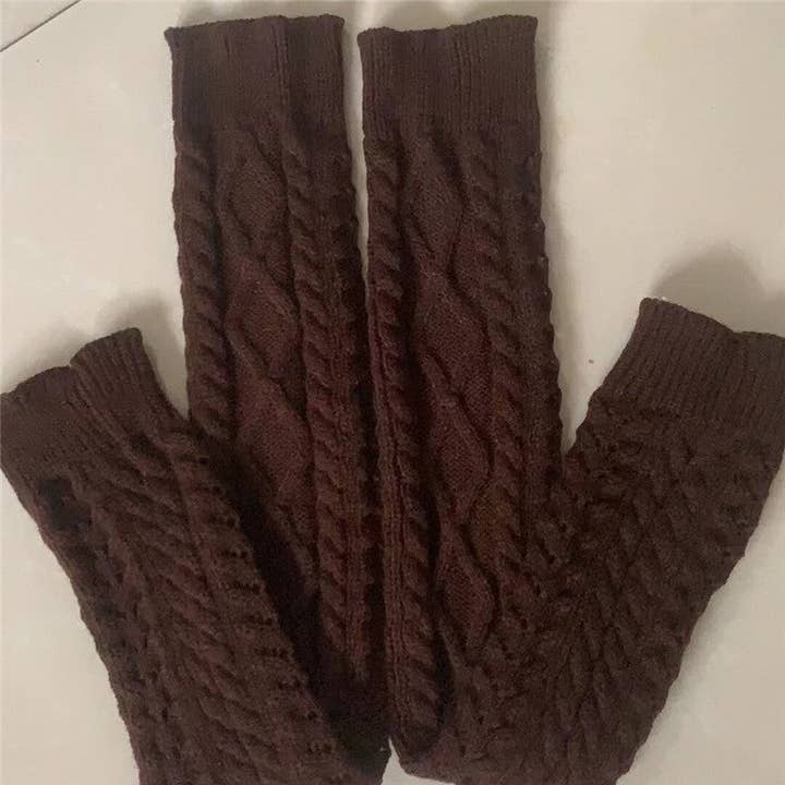 FurDecoration - Wholesale Socks - Women's - Over-The-Knee High Tube Wool Socks2