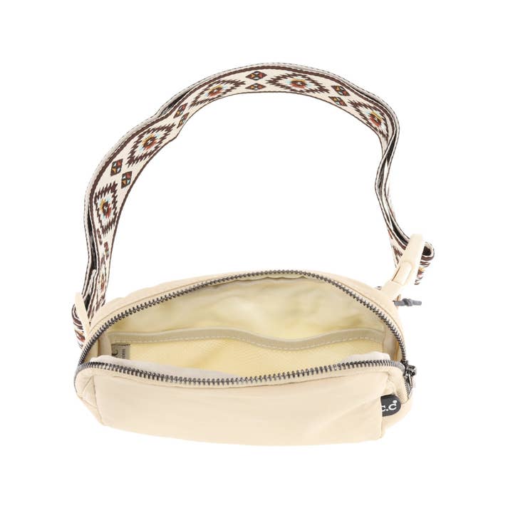 C.C Beanie - Wholesale Belt Bag - Women's - Aztec Strap C.C Belt Bag BGS0061