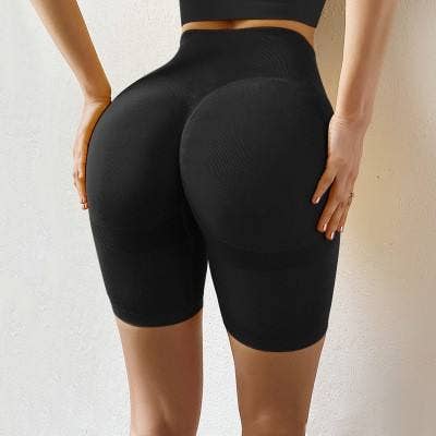 VIGOR – wholesale Athletic shorts – Women's – Cusp look High Waist Yoga Gym Athletic Contour Seamless Cycling Shorts14