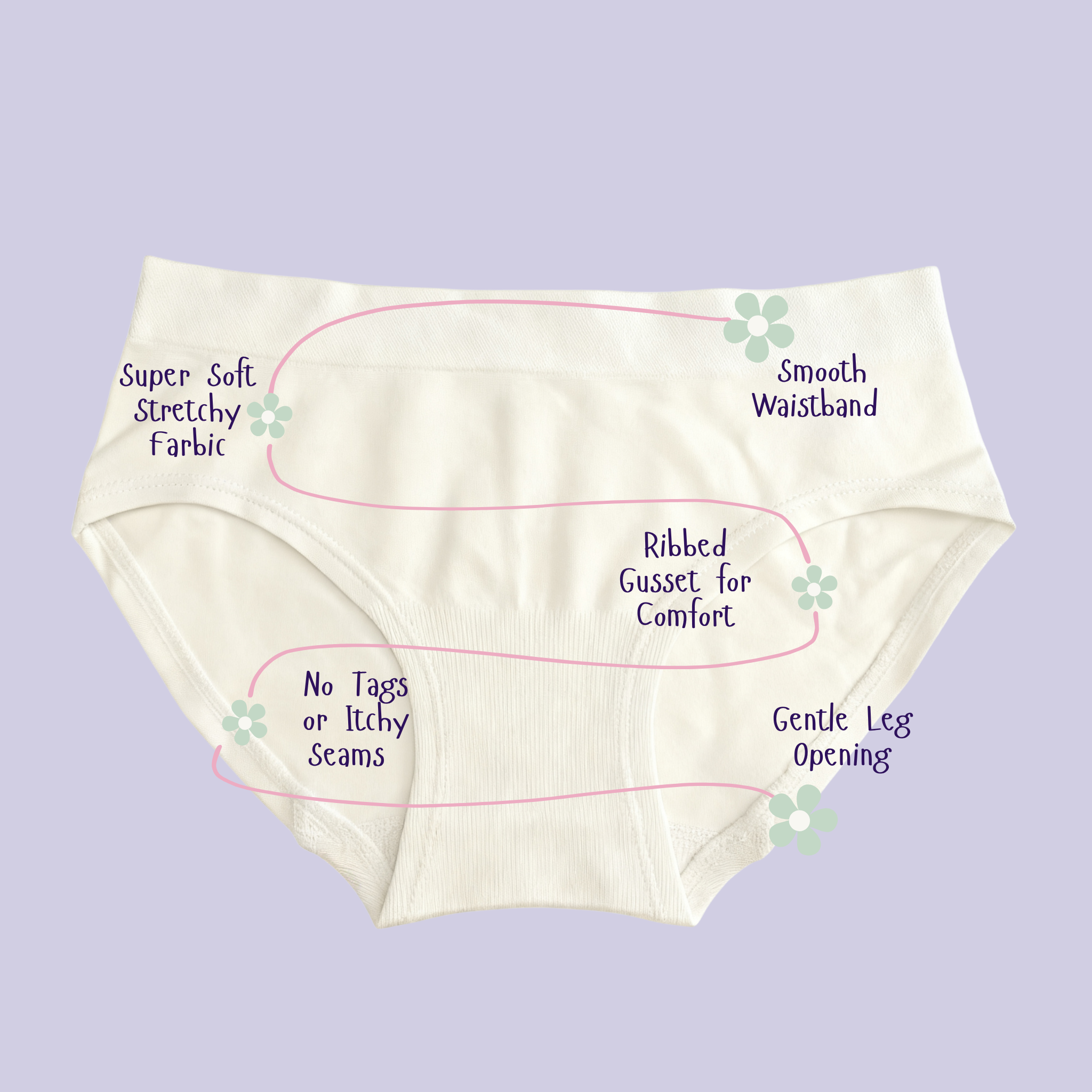 Comfort on the spectrum - Wholesale Underwear - Kids - SkinSense™ Seamless Briefs2