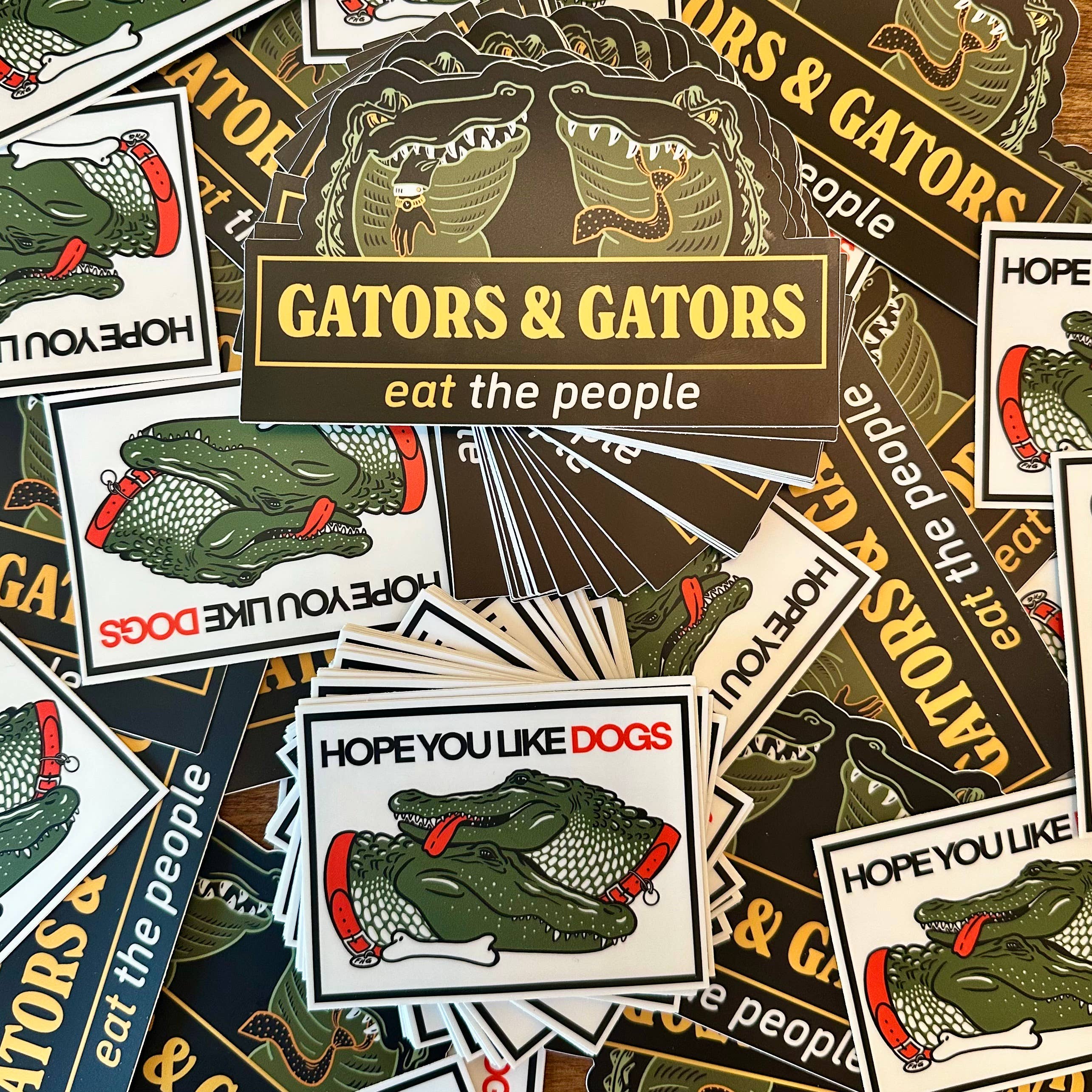 Freehand Goods - Wholesale Sticker - Gators & Gators Bumper Sticker5
