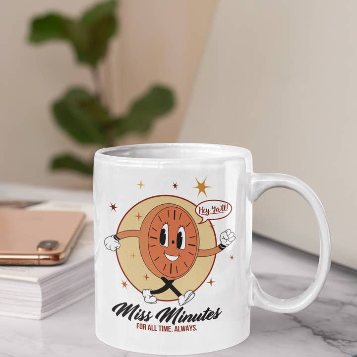 Hey Ya'll Movie Inspired Clock Vintage - Ceramic Mug - 15 Oz for wholesale by The Geek Boutique