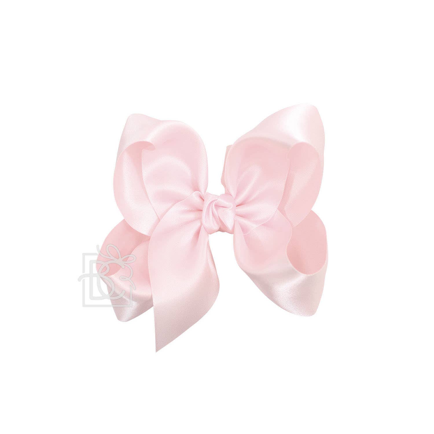 Beyond Creations, LLC - Wholesale Hair Bow - Kids - SATIN BOW ON CLIP145