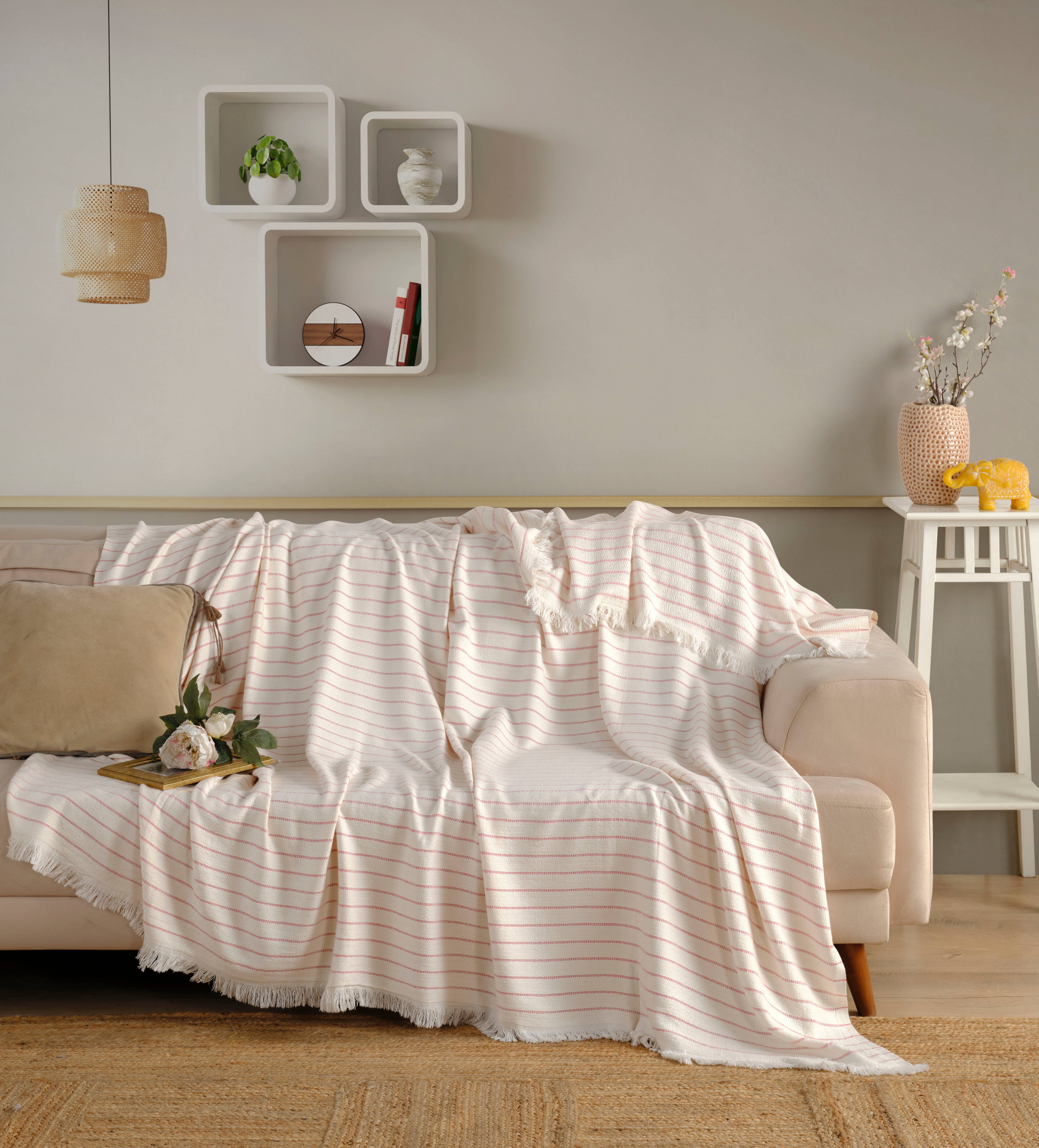 KAFTHAN - Wholesale Coverlet - Gocek Bamboo Coverlet & Throw |  Christmas Holiday Gift13