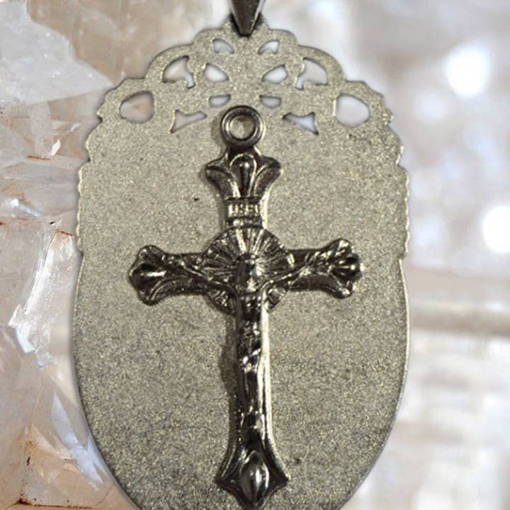 MariaSantissimaShop – Großhandel Kette mit Anhänger/Charm – Saint Anne — Rosenkranz - Patronin der kinderlosen Menschen; Kinder; Hausfrauen; Hausfrauen; Bergleute; Mütter; Armut; Schwangerschaft & Sterilität5