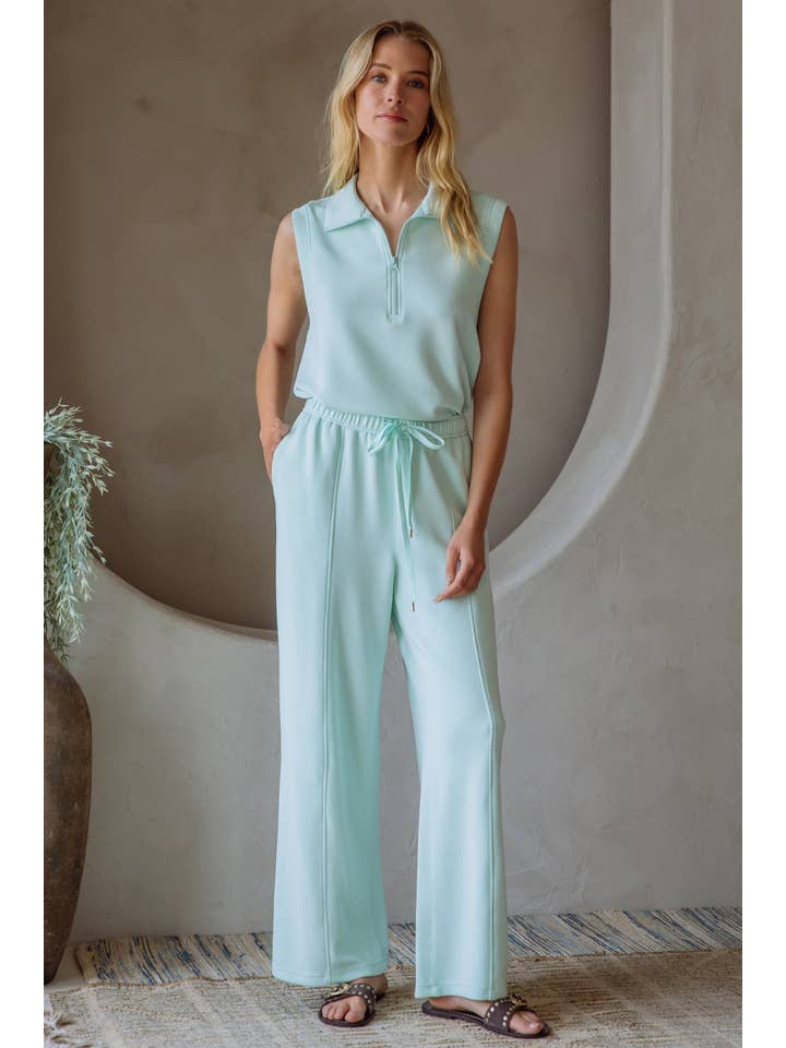 SKIES ARE BLUE - Wholesale Pants - Women's - Soft Modal Easy Pull Up Pants18