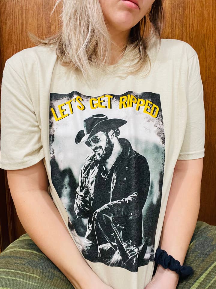 Camiseta Let's Get Ripped Y Stone para venta al por mayor de Three Sisters Design