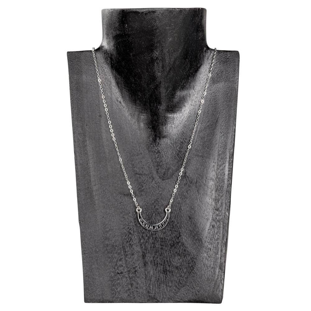 Benjamin International - Wholesale Pendant/Charm Necklace - Crescent Moon Adjustable Necklace2