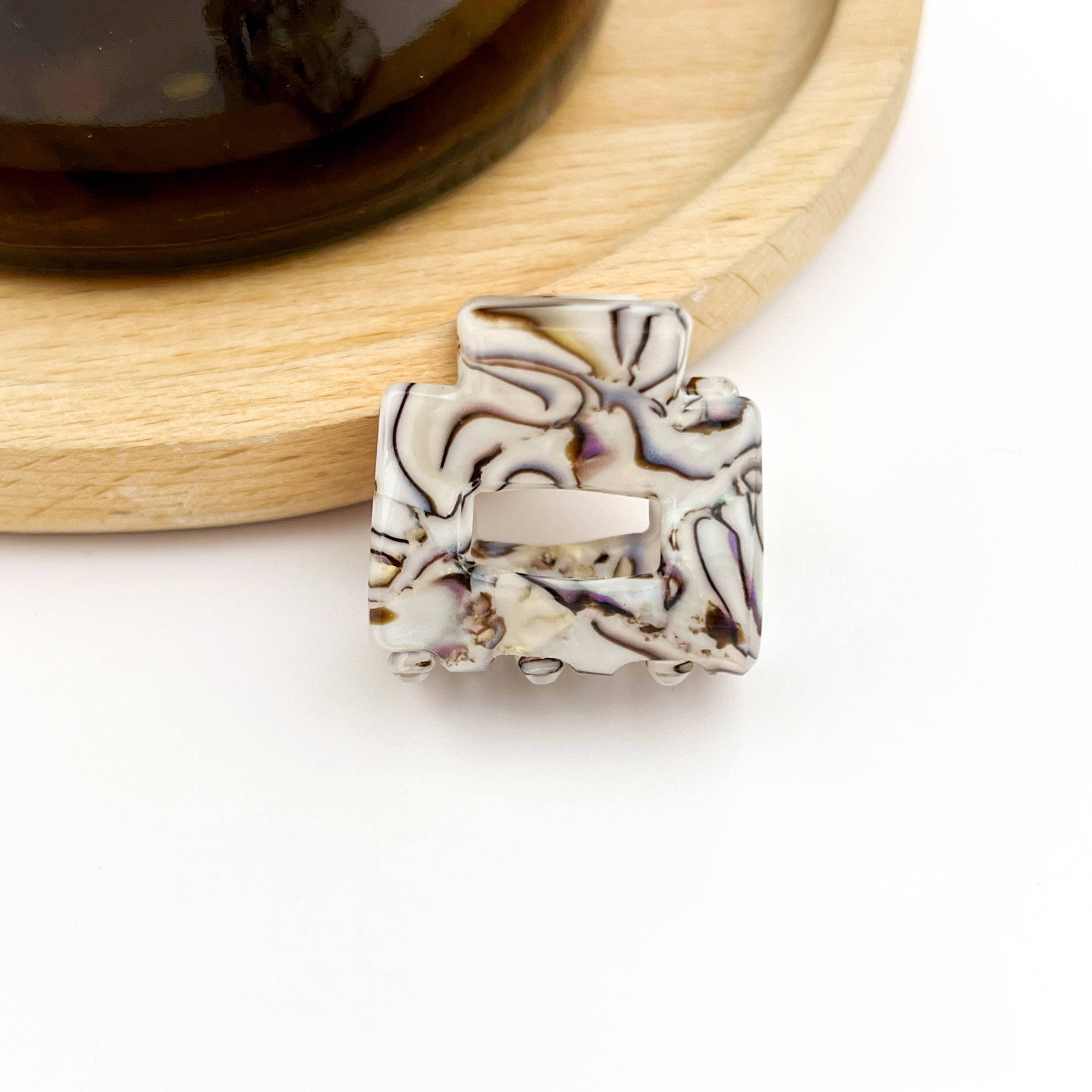 TheDivaSoap – Clips para cabelo - Mulher por atacado – Mini gancho de cabelo quadrado de 0,9''3