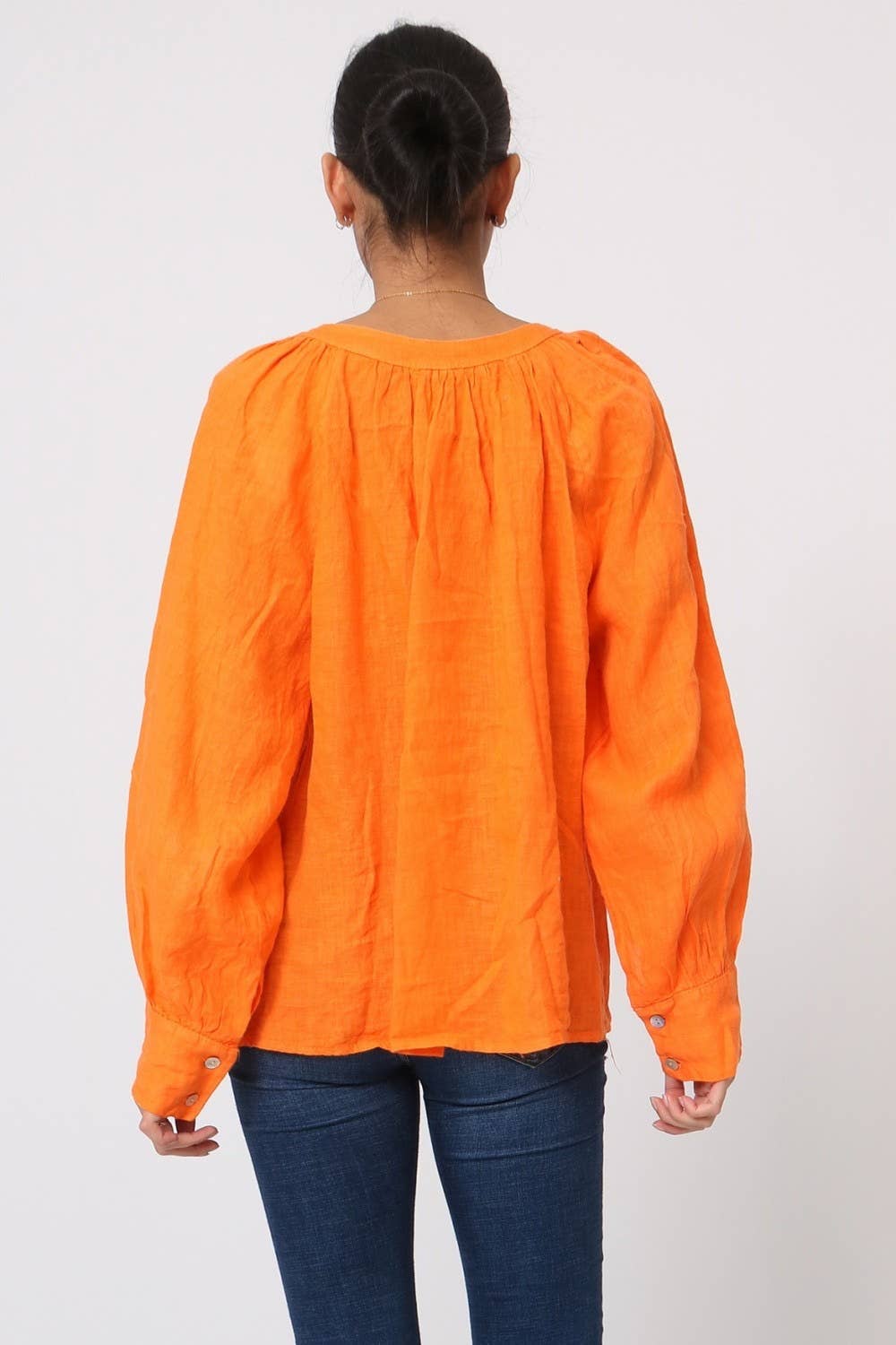 LÉA & LUC – wholesale Blus - Dam – Blus i 100 % linne REF.792345