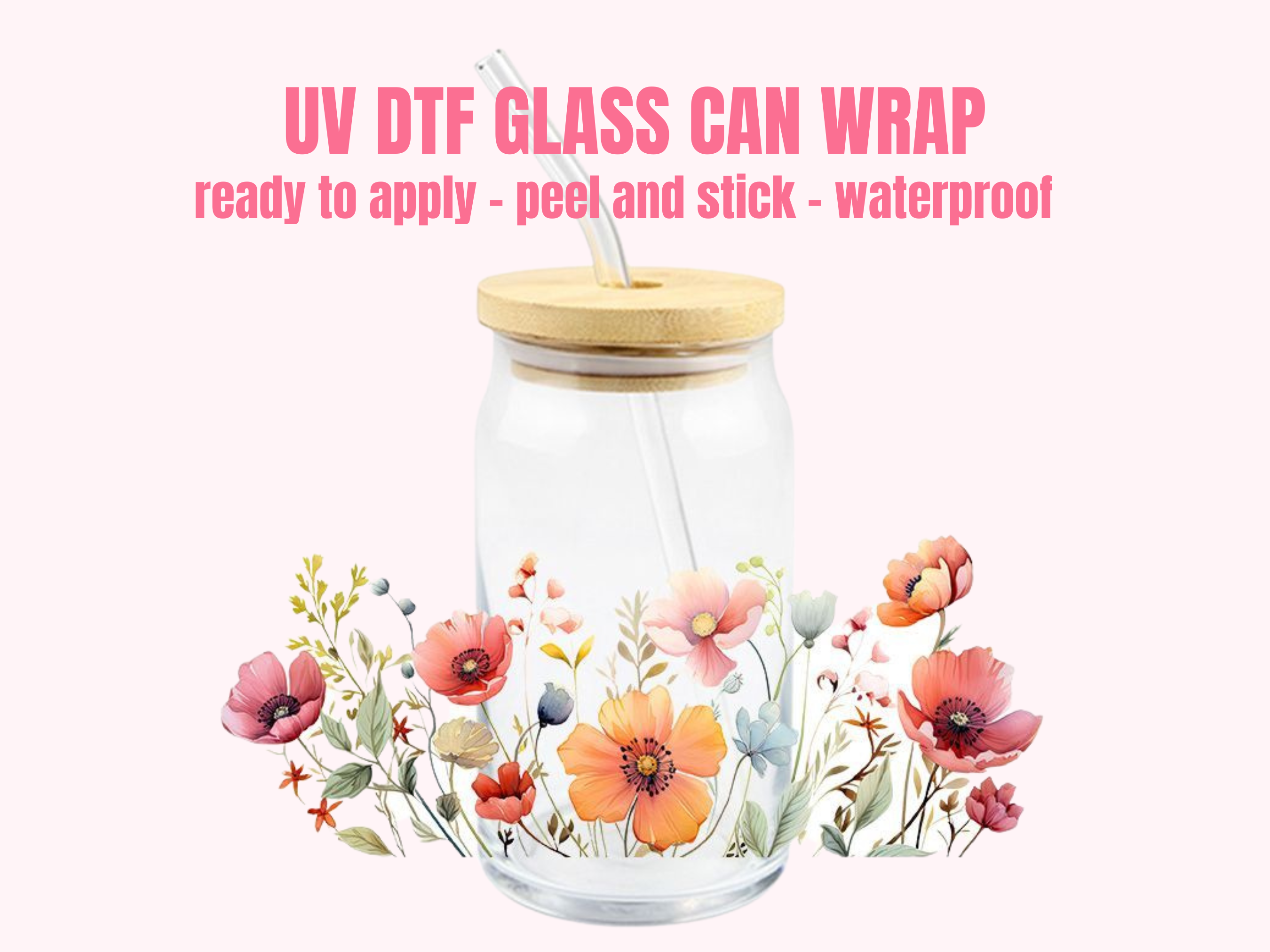 One Stop Cups – wholesale Sticker – UV DTF CUP WRAP #6260