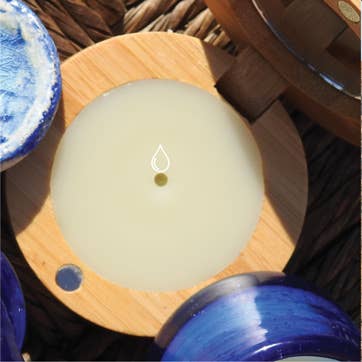 Morgana – Perfume sólido por atacado – AZURA Fragrância Sólida Recipiente de Bambu3