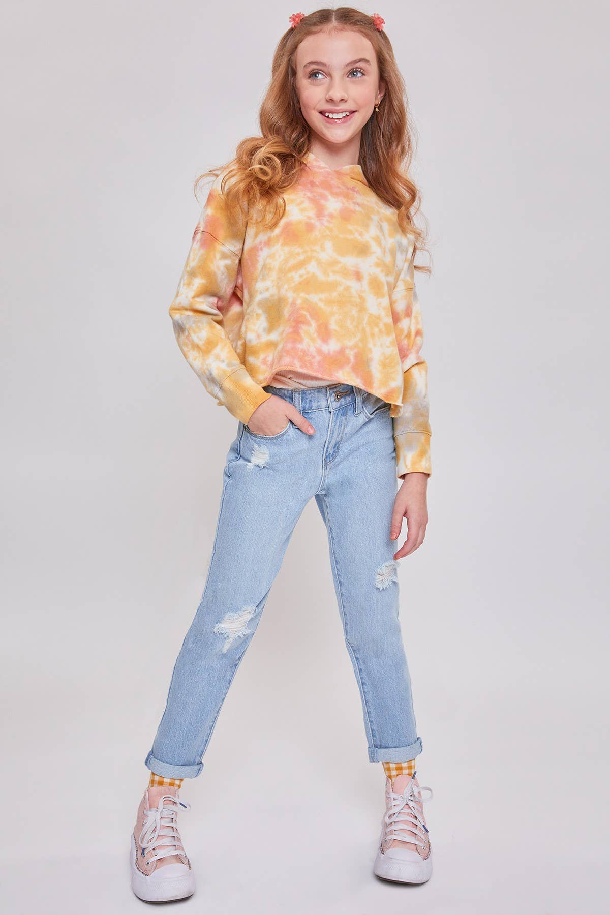 Wholesale Girls Taylor High-Rise Relaxed Fit Jean With