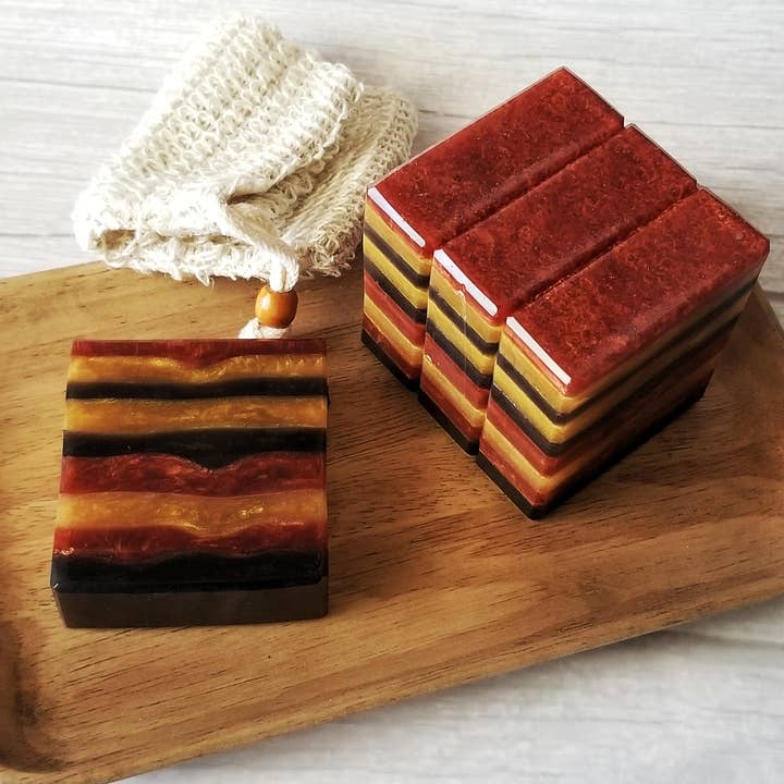 Pretty Soap Co. - Wholesale Bar Soap - Sherlock's Study Handcrafted Soap | Warm Library Scent5