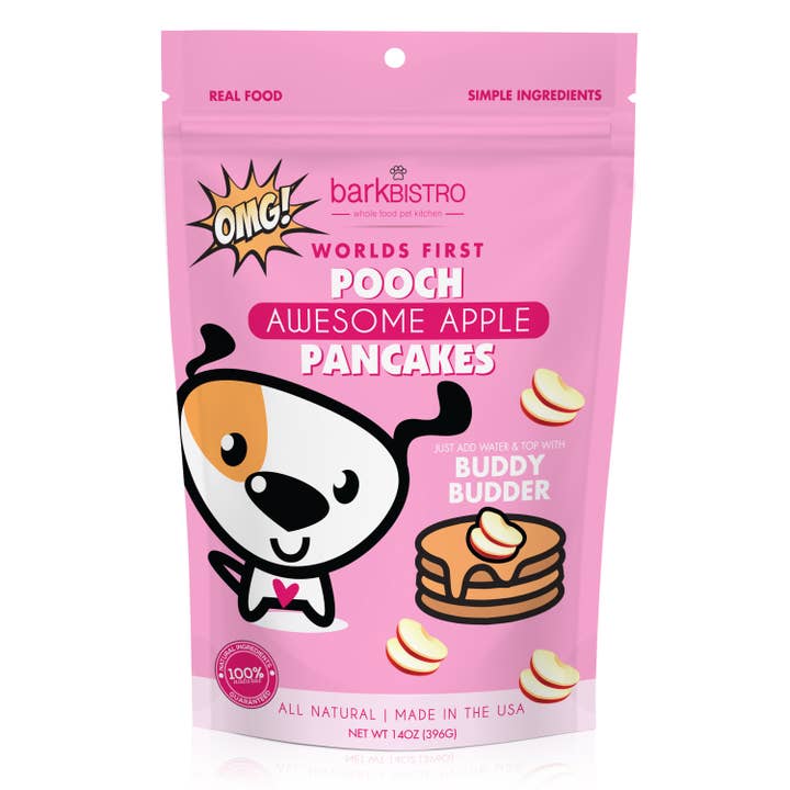 Bark Bistro - Wholesale Pet Treats - Dog - Dog Pancakes Pooch Pancakes Flavor Pack Case 121