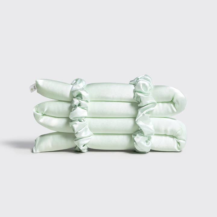 KITSCH - Wholesale Hair Curlers - Kitsch x Divi Satin Heatless Curling Set - Seafoam