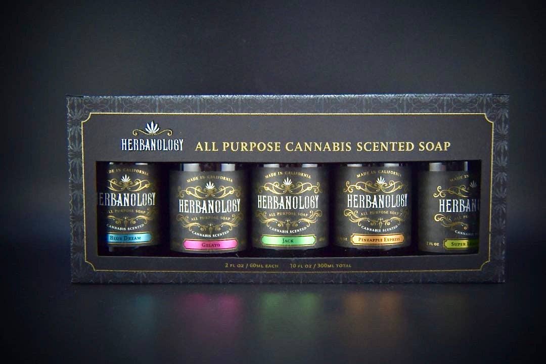 Herbanology Aromatics - Wholesale Bar Soap - 5 Pack Sample Pack Terpene Scented Soap