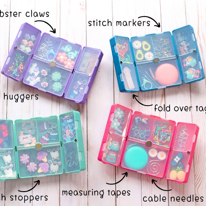 Fox & Pine Stitches - Wholesale Knitting/Crochet Supplies - Notion Nooks | The Ultimate On The Go Notion Organizer