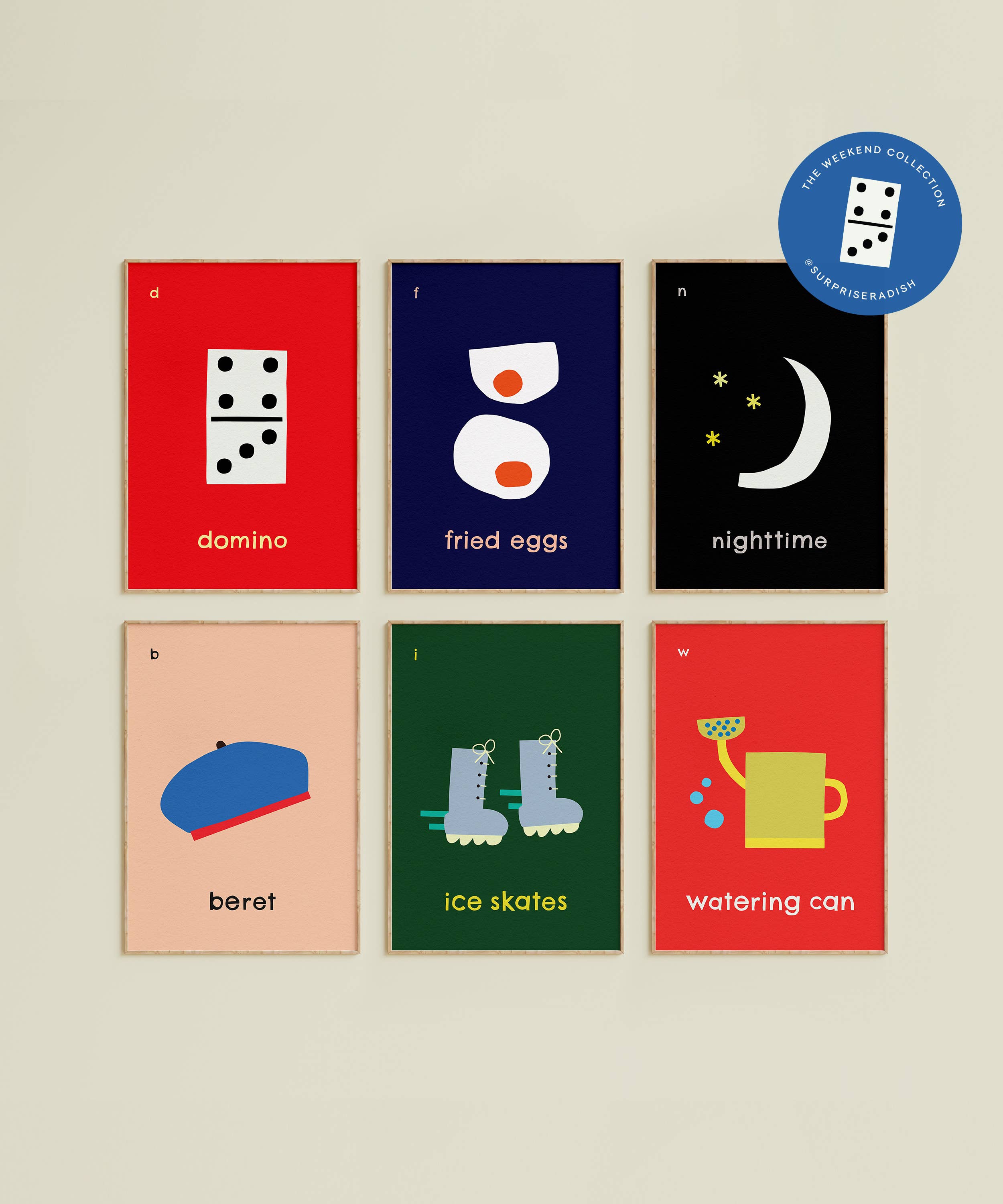 Surprise Radish - Wholesale Art Print - Ice Skates Art Print4