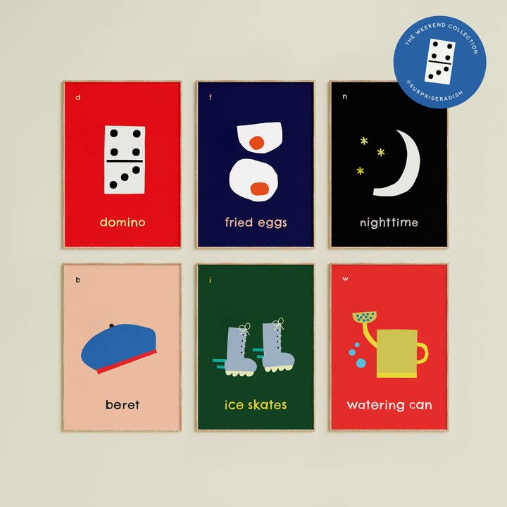 Surprise Radish - Wholesale Art Print - Ice Skates Art Print4