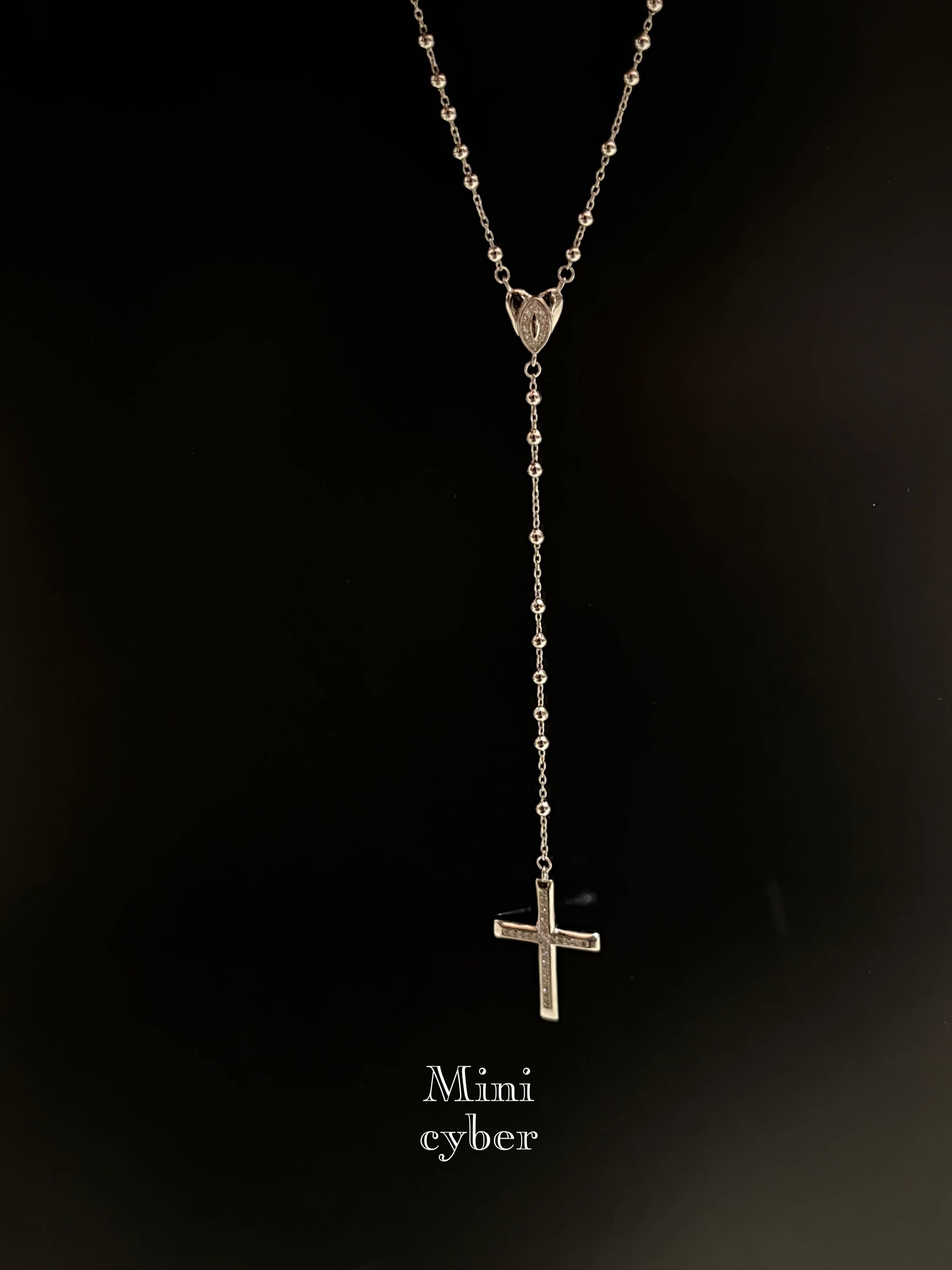 MINICYBER STUDIO - Wholesale Pendant/Charm Necklace - Love Cross Chain Necklace3