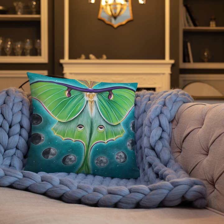 The Art of Francella - Wholesale Throw/Decorative Pillow - “Lyfe Cycles” Pillow