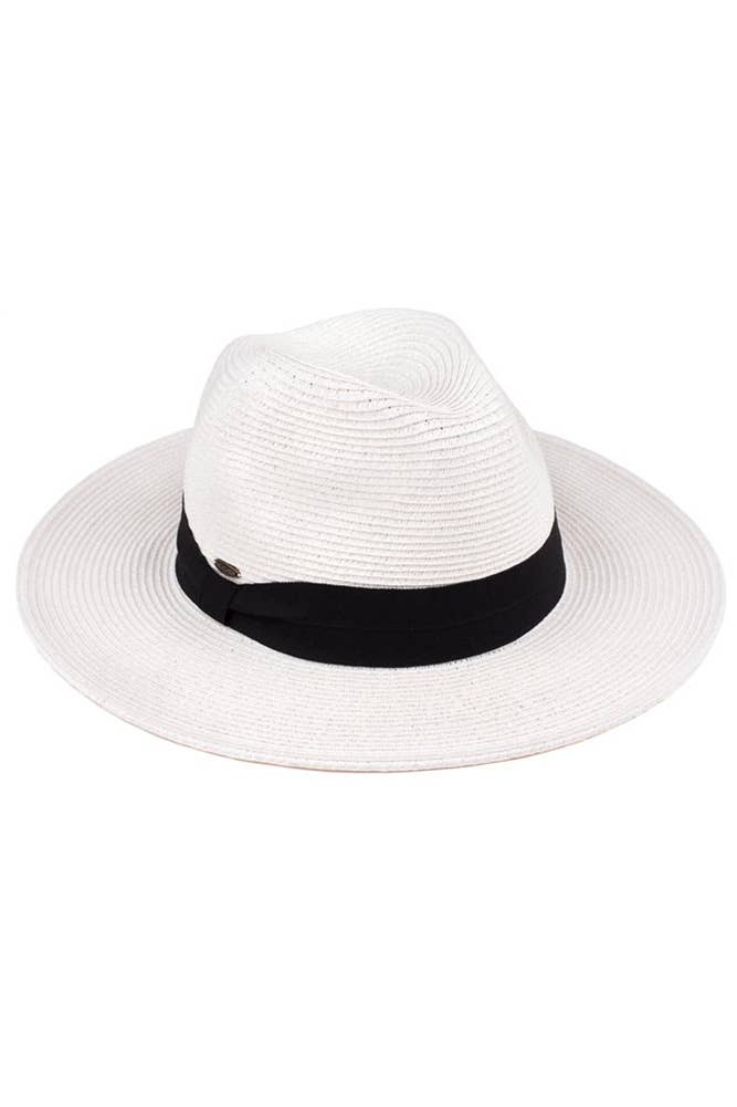 Hana - Wholesale Straw Hat - Women's - C.C Adjustable String Straw Hat4
