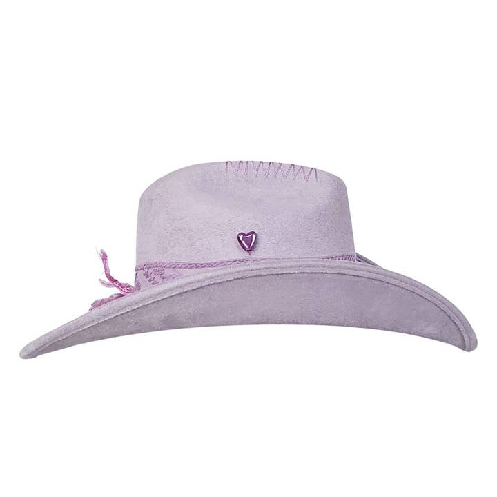 ARI Women's Purple Cowboy Hat for wholesale on Faire