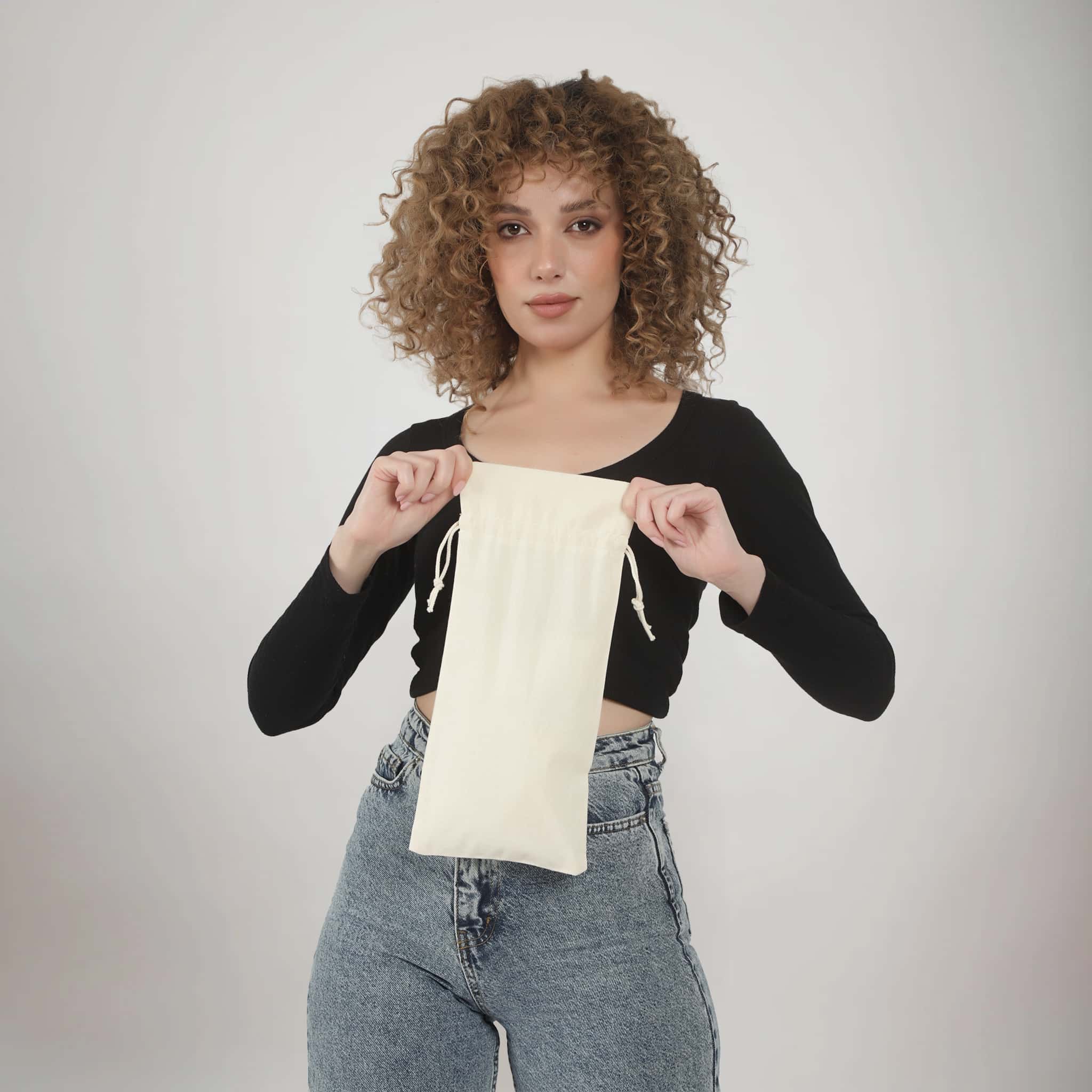 Natural TBF Celebration Wine Bag - WB147 for wholesale on Faire1