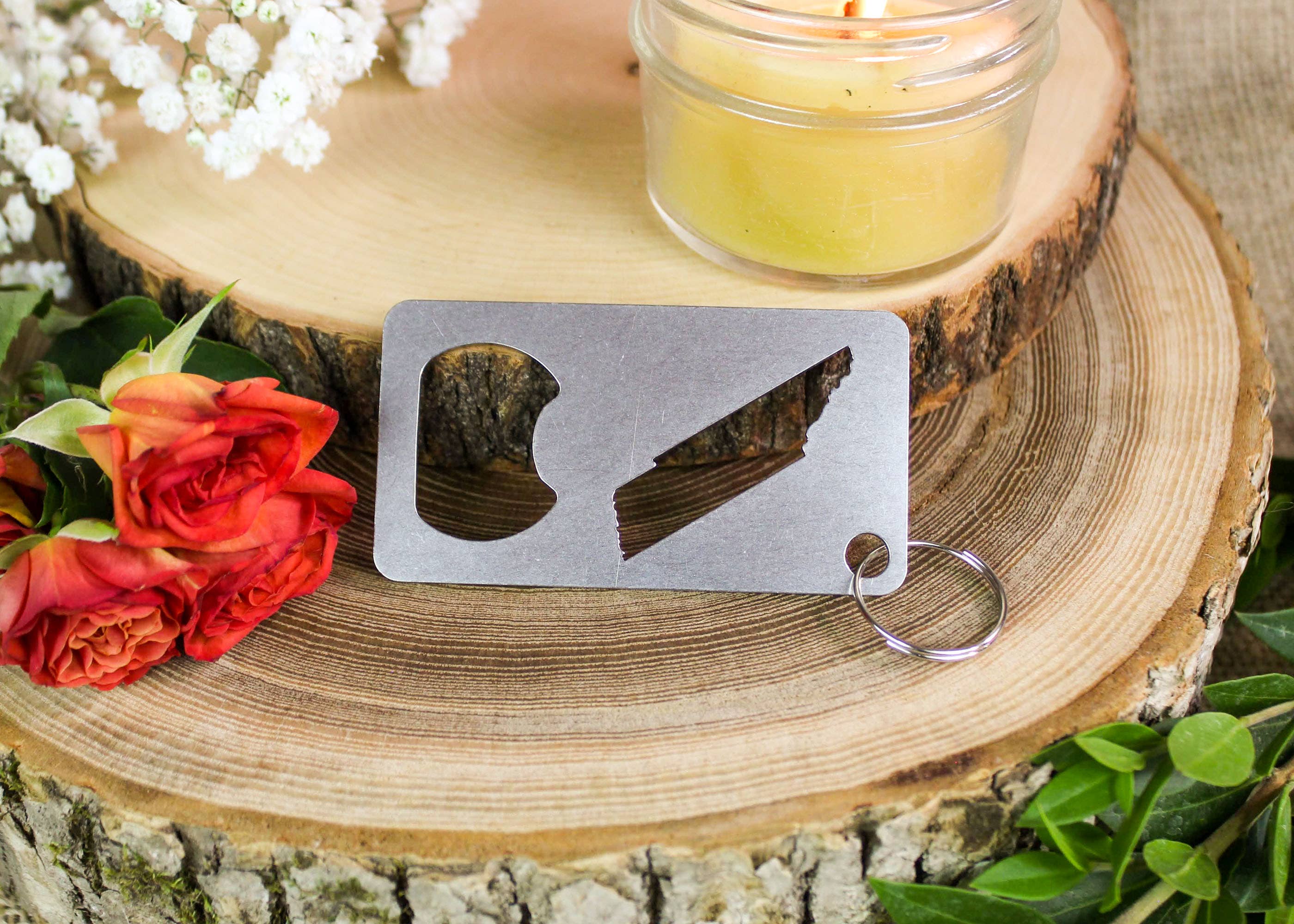 Iron Maid Art - Vendita all'ingrosso Apribottiglie - Tennessee State - Apribottiglie da birra in acciaio INOX, idea regalo4