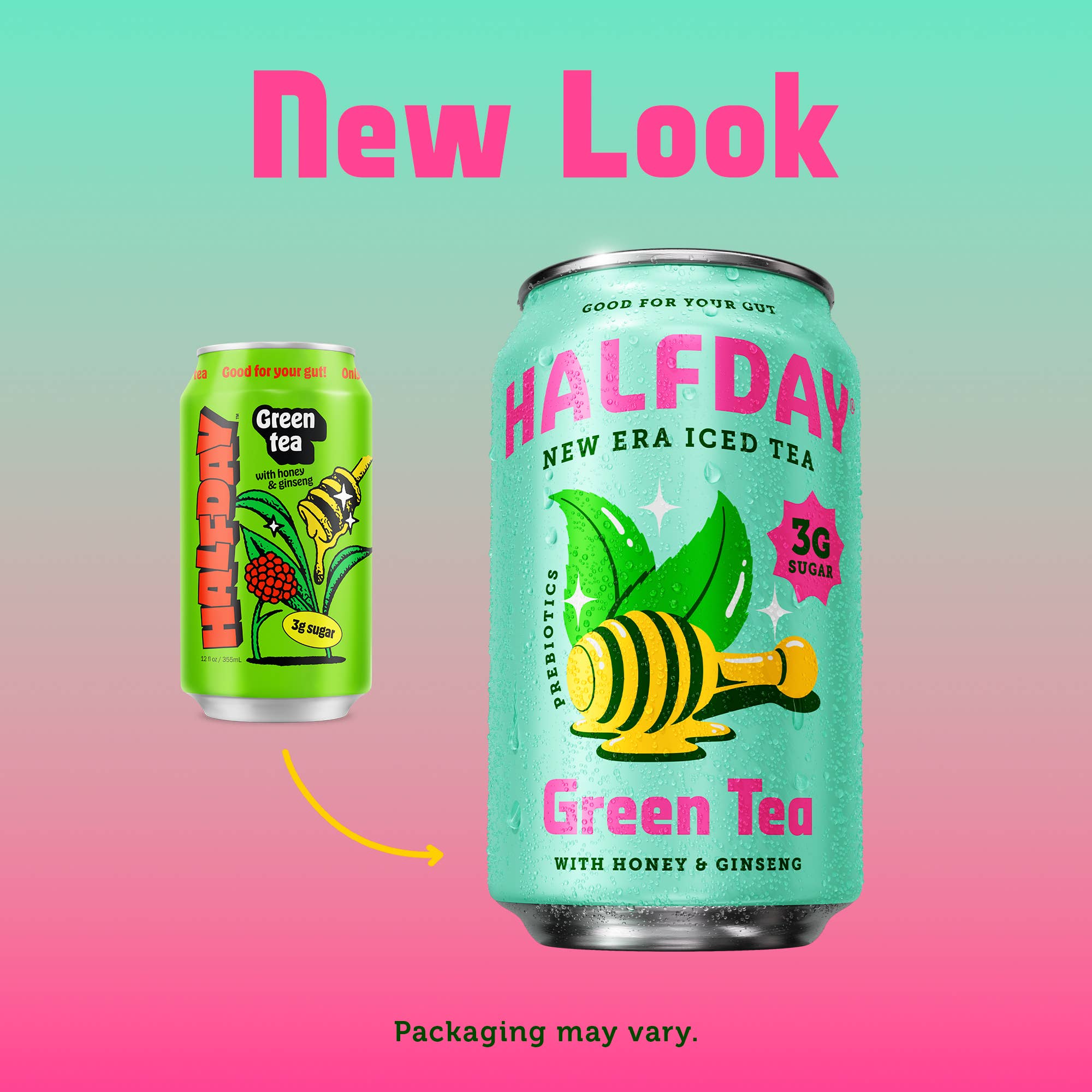 Halfday Tonics - Wholesale Iced Tea - Green Tea with Honey & Ginseng 12 Pack3